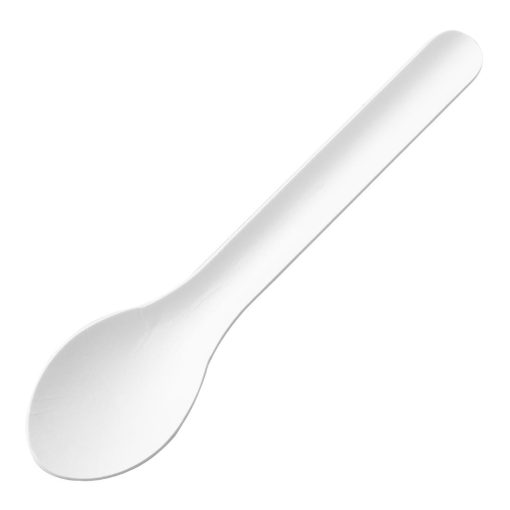 Fiesta Compostable Paper Spoons 150mm Pack of 100 (HT485)