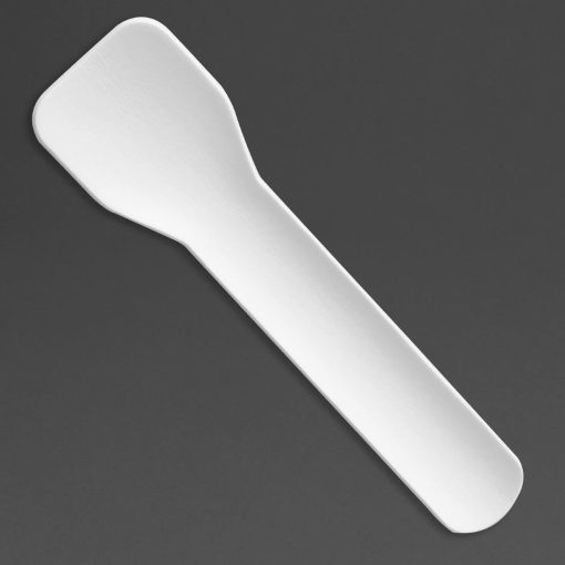 Fiesta Compostable Paper Ice Cream Spoons 95mm Pack of 100 (HT487)