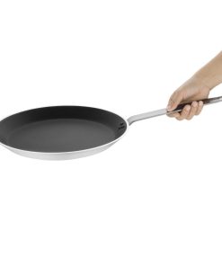 Vogue Platinum Plus Anodised Aluminium Non-Stick Teflon Crepe Pan 30cm (HT960)