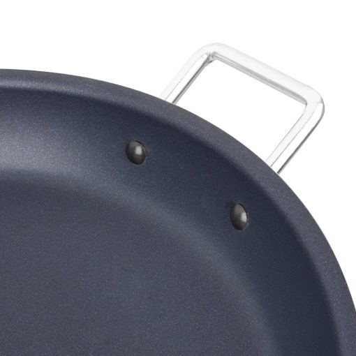 Vogue Aluminium Non-stick Teflon Platinum Plus Paella Pan 45cm (HT991)