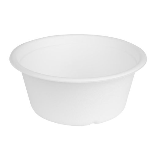 Fiesta Compostable Bagasse Bowl Base 400ml Pack of 50 (HW021)