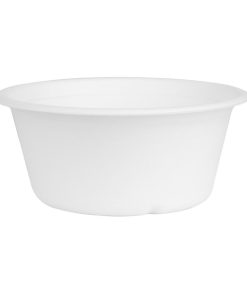 Fiesta Compostable Bagasse Bowl Base 400ml Pack of 50 (HW021)