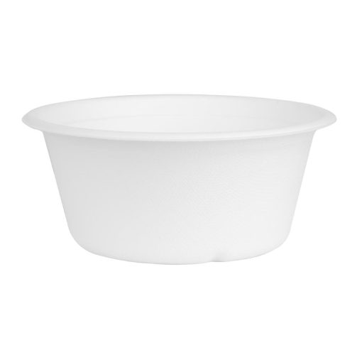 Fiesta Compostable Bagasse Bowl Base 400ml Pack of 50 (HW021)