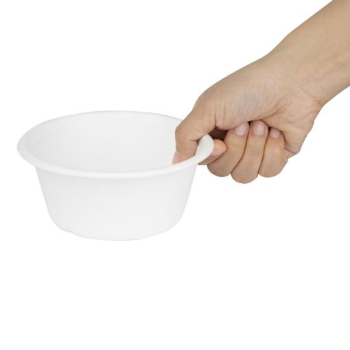 Fiesta Compostable Bagasse Bowl Base 400ml Pack of 50 (HW021)