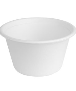 Fiesta Compostable Bagasse Bowl Base 500ml Pack of 50 (HW022)