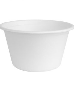 Fiesta Compostable Bagasse Bowl Base 500ml Pack of 50 (HW022)