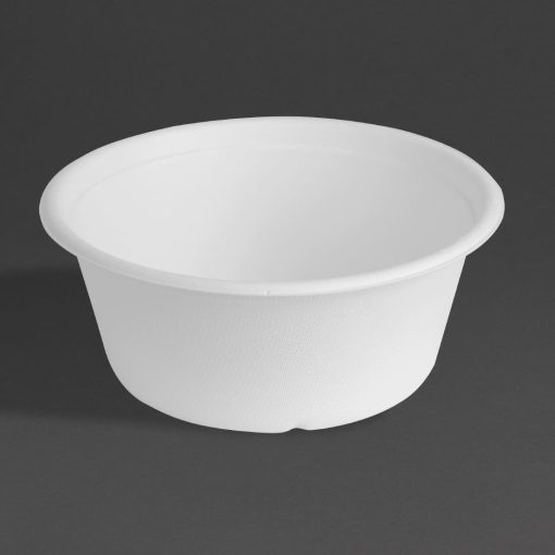 Fiesta Compostable Bagasse Bowl Base 750ml Pack of 50 (HW023)