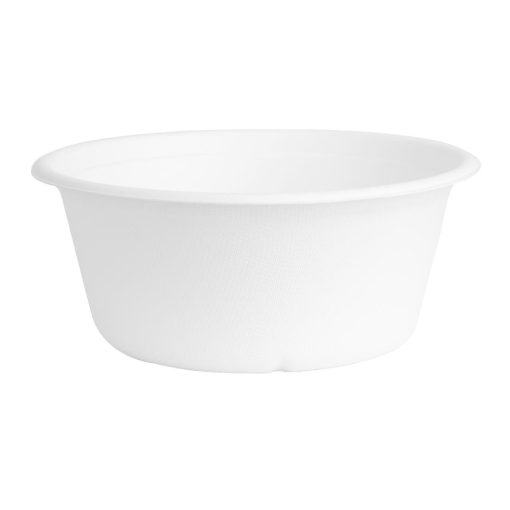 Fiesta Compostable Bagasse Bowl Base 750ml Pack of 50 (HW023)