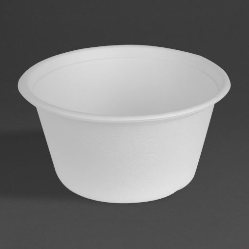 Fiesta Compostable Bagasse Bowl Base 900ml Pack of 50 (HW024)