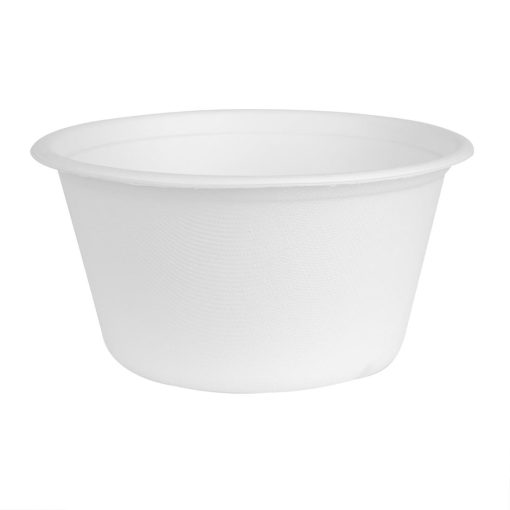 Fiesta Compostable Bagasse Bowl Base 900ml Pack of 50 (HW024)