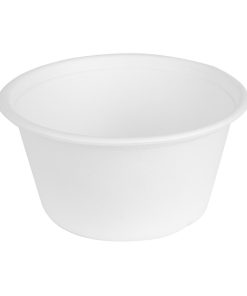 Fiesta Compostable Bagasse Bowl Base 900ml Pack of 50 (HW024)