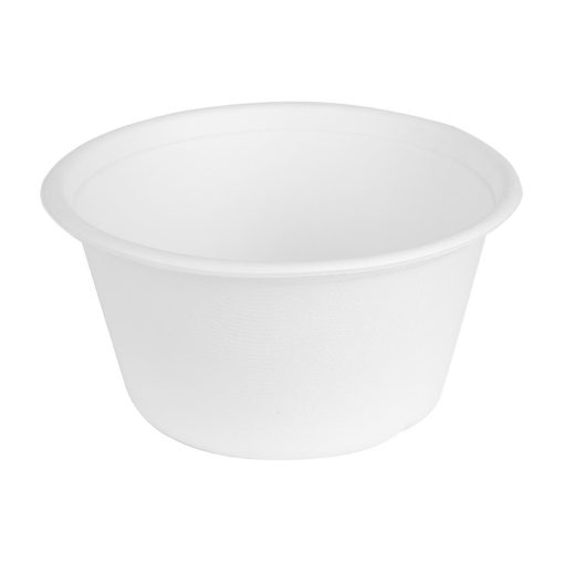 Fiesta Compostable Bagasse Bowl Base 900ml Pack of 50 (HW024)