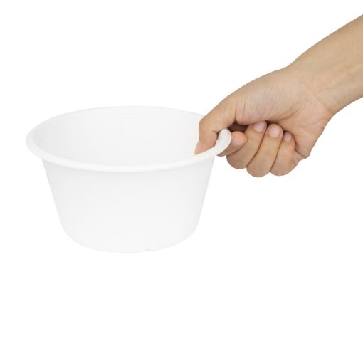 Fiesta Compostable Bagasse Bowl Base 900ml Pack of 50 (HW024)