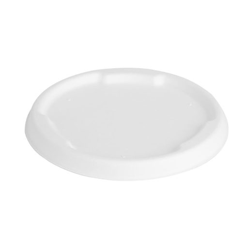 Fiesta Compostable Bagasse Lids for 400-500ml Bowl Bases Pack of 50 (HW025)