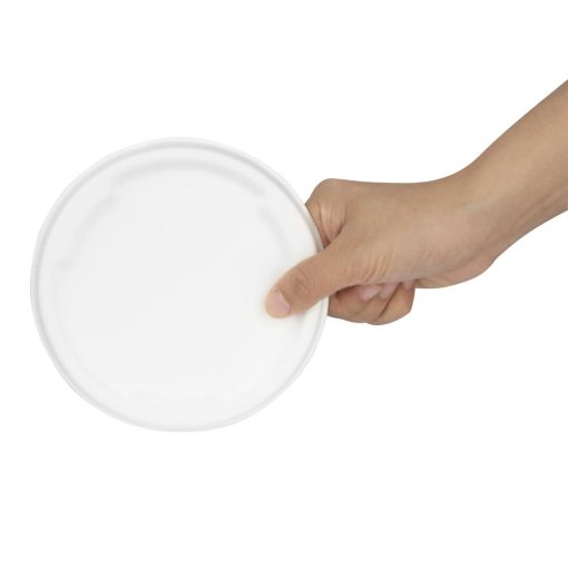 Fiesta Compostable Bagasse Lids for 400-500ml Bowl Bases Pack of 50 (HW025)