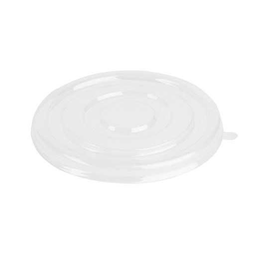 Fiesta Recyclable PET Lids for 400-500ml Bowl Bases Pack of 50 (HW026)