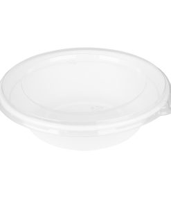 Fiesta Recyclable PET Lids for Poke Bowl Bases 24-32oz Pack of 50 (HW030)