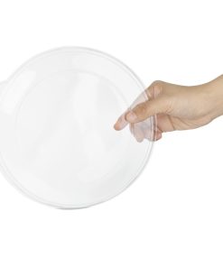 Fiesta Recyclable PET Lids for Poke Bowl Bases 24-32oz Pack of 50 (HW030)