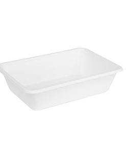 Fiesta Compostable Bagasse Food Container Bases 650ml Pack of 100 (HW034)