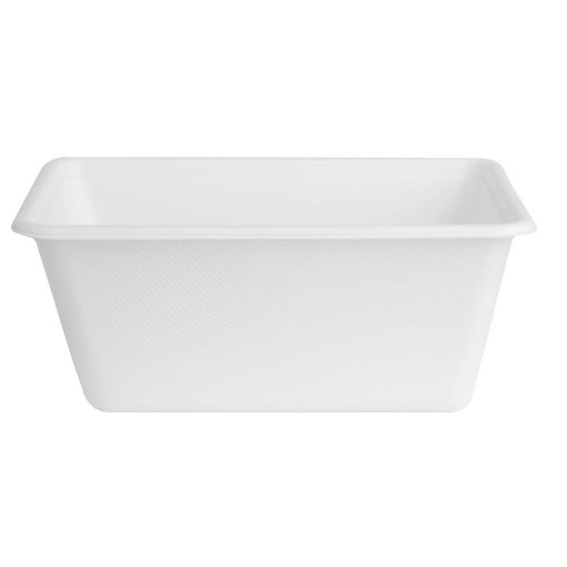 Fiesta Compostable Bagasse Food Container Bases 1000ml Pack of 100 (HW036)