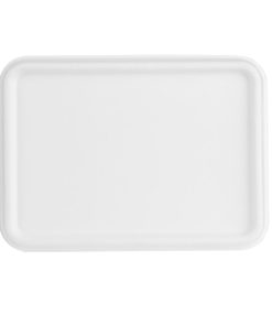 Fiesta Compostable Bagasse Lids for Bagasse Container Bases Pack of 100 (HW037)