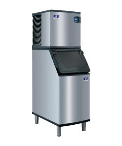 Manitowoc Ice Indigo NXT iT0320 Series 145kg Half Dice Ice Machine with Storage Bin D420 (HW740)