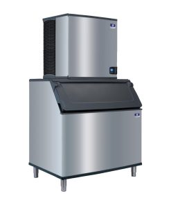 Manitowoc Ice Indigo NXT iT0900 Series 378kg Half Dice Ice Machine with Storage Bin D970 (HW749)