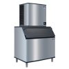 Manitowoc Ice Indigo NXT iT1200 Series 544kg Half Dice Ice Machine with Storage Bin D970 (HW751)