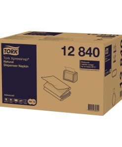 Tork Xpressnap Natural Dispenser Napkin 1Ply Pack of 9000 (HX964)