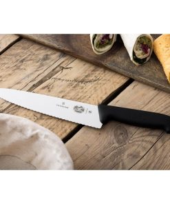 Victorinox Fibrox Serrated Carving Knife 22-2cm (HX995)