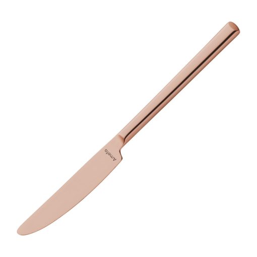 Amefa Metropole Copper Table Knives Pack of 12 (HY035)