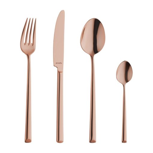 Amefa Metropole Copper Table Forks Pack of 12 (HY036)