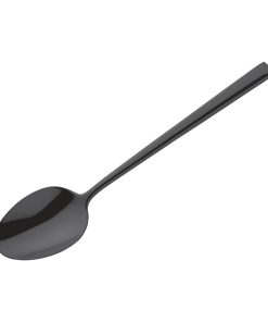 Amefa Metropole Black Dessert Spoons Pack of 12 (HY046)