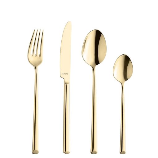 Amefa Metropole Gold Table Forks Pack of 12 (HY050)