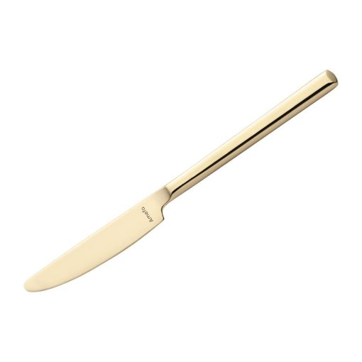 Amefa Metropole Gold Dessert Knives Pack of 12 (HY051)