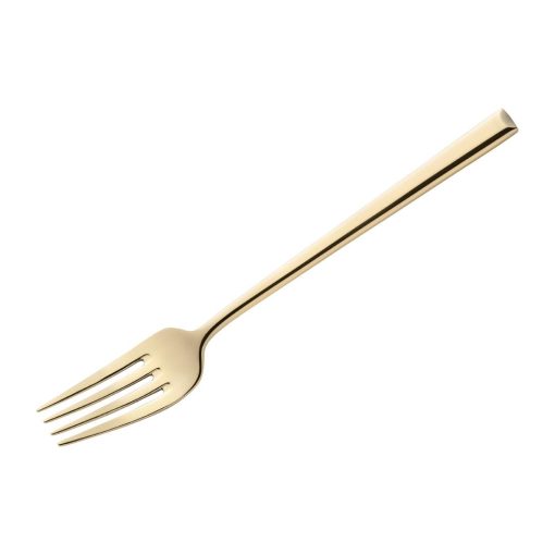 Amefa Metropole Gold Dessert Forks Pack of 12 (HY052)