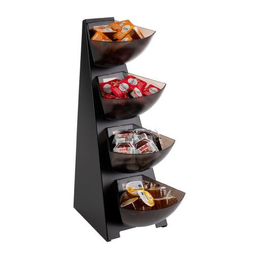 APS Four-Tier Multi Rack Black 190x310x530mm (HY246)