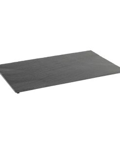 APS Natural Slate Tray GN 1-1  Black 530x325mm (HY273)