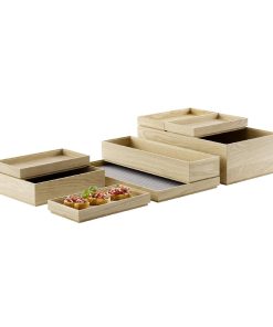 APS Valo Wooden Box GN 2-4 530x162x85mm (HY278)