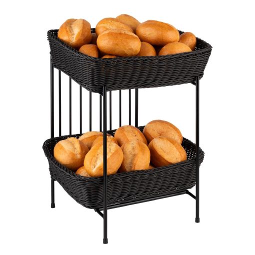 APS Buffet Stand Black 290x325x480mm (HY293)