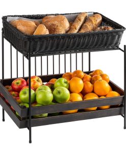 APS Buffet Stand Black 490x385x480mm (HY294)