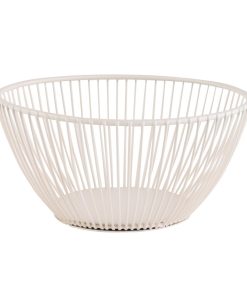 APS Svart Basket White 175x80mm (HY296)