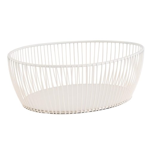 APS Svart Basket White 240x190x80mm (HY297)