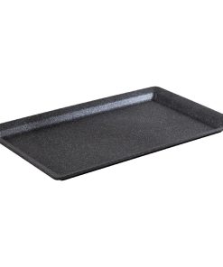 APS Frostfire Tray GN 1-1 Black 530x325x30mm (HY303)