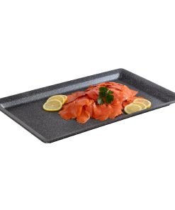 APS Frostfire Tray GN 1-1 Black 530x325x30mm (HY303)