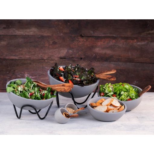 APS Buffet Stand Wave Black 200x95mm (HY308)