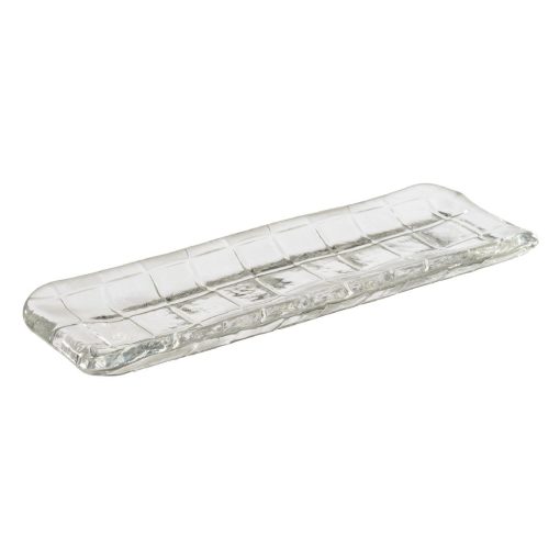 APS Takashi Sushi Board Clear Glass 190x65mm (HY312)