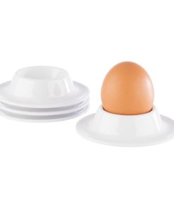 APS Egg Holder White 85x20mm Pack of 4 (HY343)