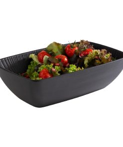 APS Nero Bowl GN 1-4 Black 265x162x75mm (HY380)