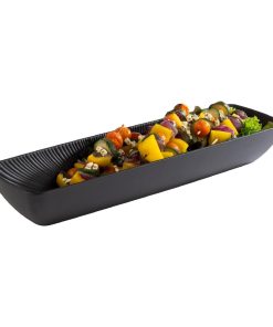 APS Nero Bowl GN 2-4 Black 530x162x75mm (HY382)